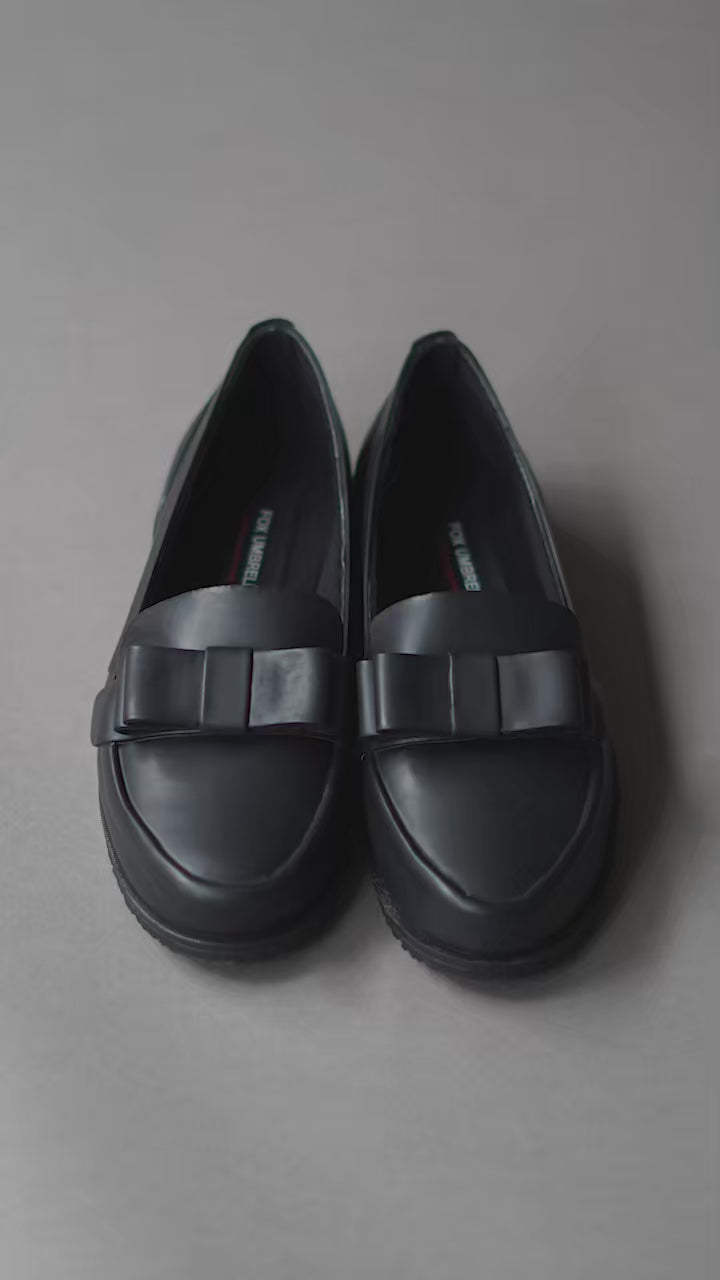 FOX UMBRELLAS（フォックスアンブレラ） リボン ローファー