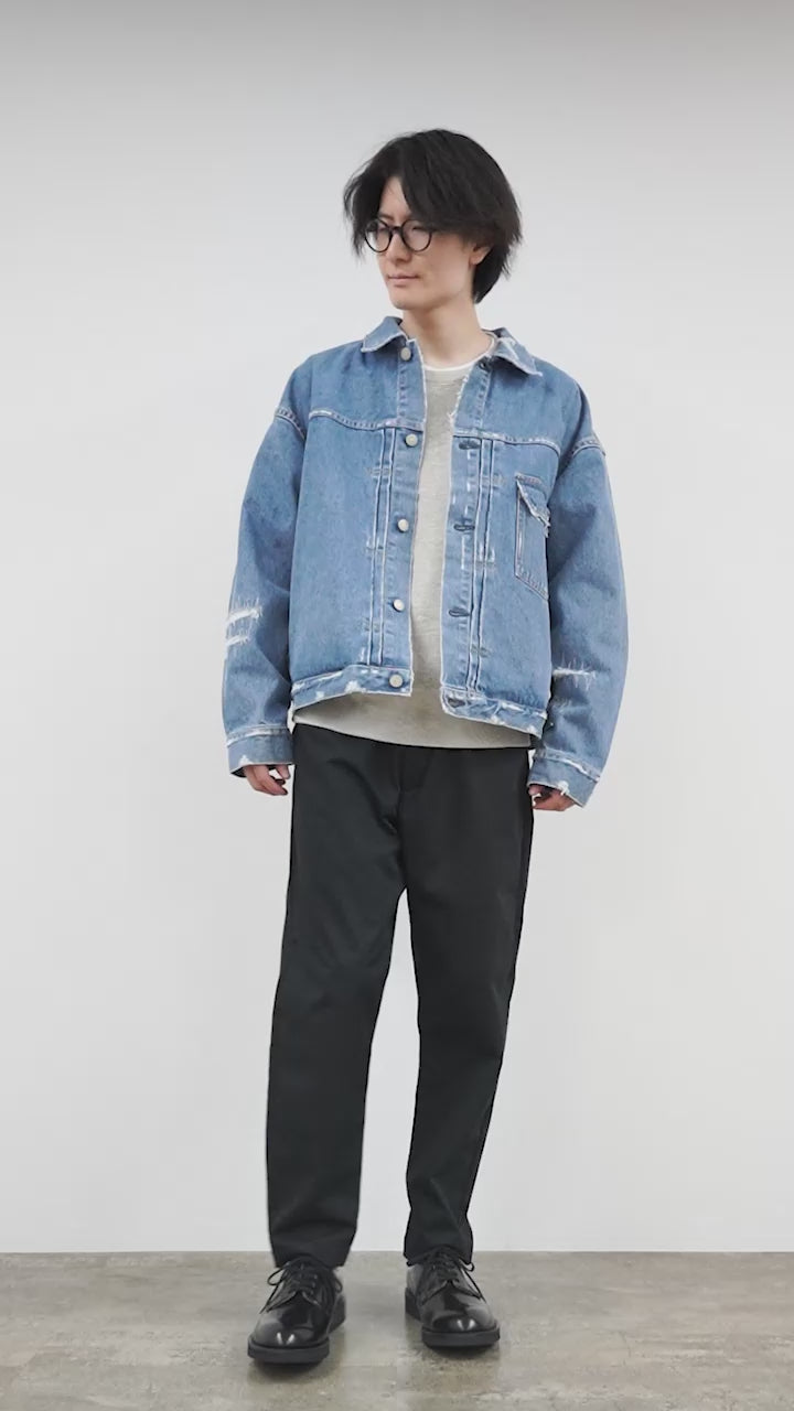 REMI RELIEF（レミレリーフ） 14OZ DENIM 1st JKT（リペア）｜ROCOCO