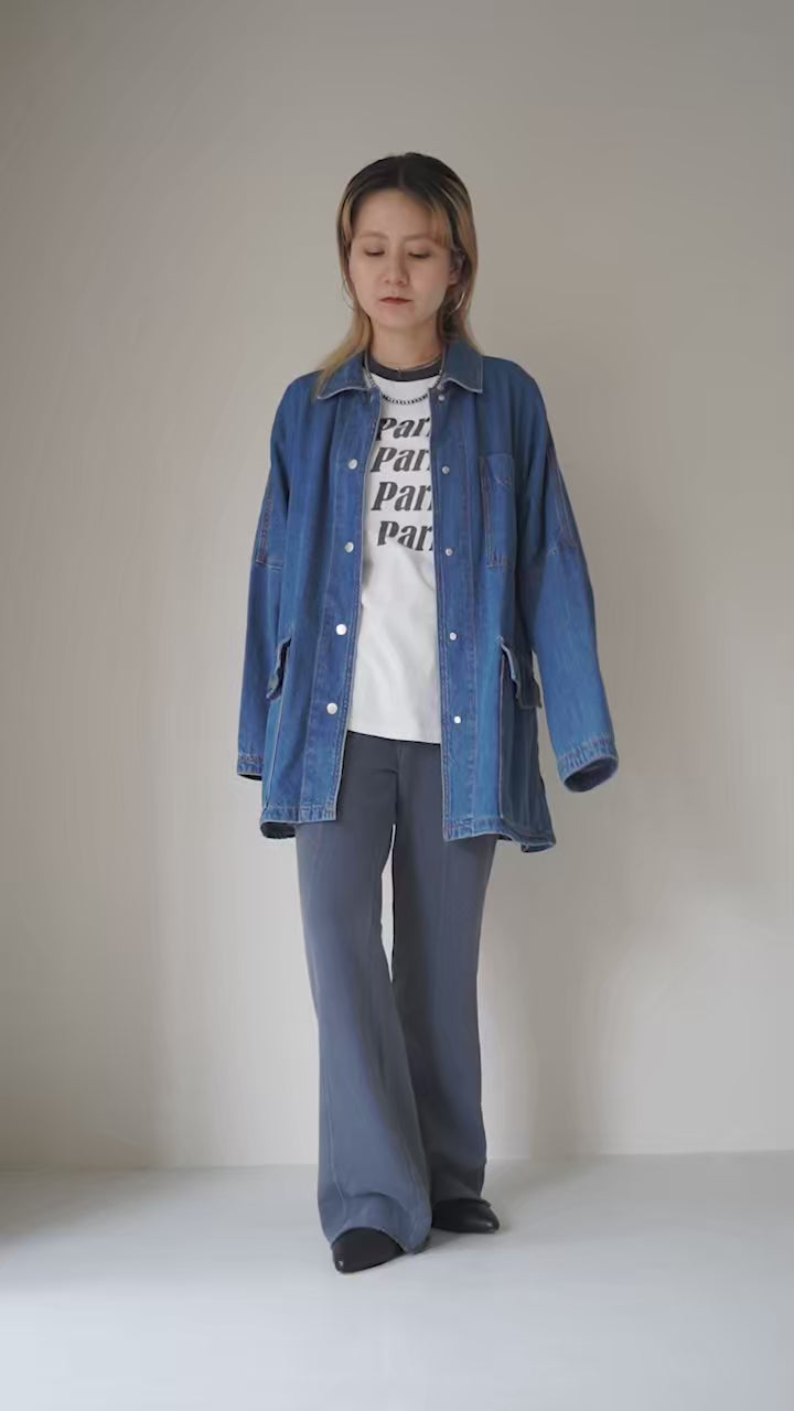 R JUBILEE（アール ジュビリー） フレア プリント スウェットパンツ