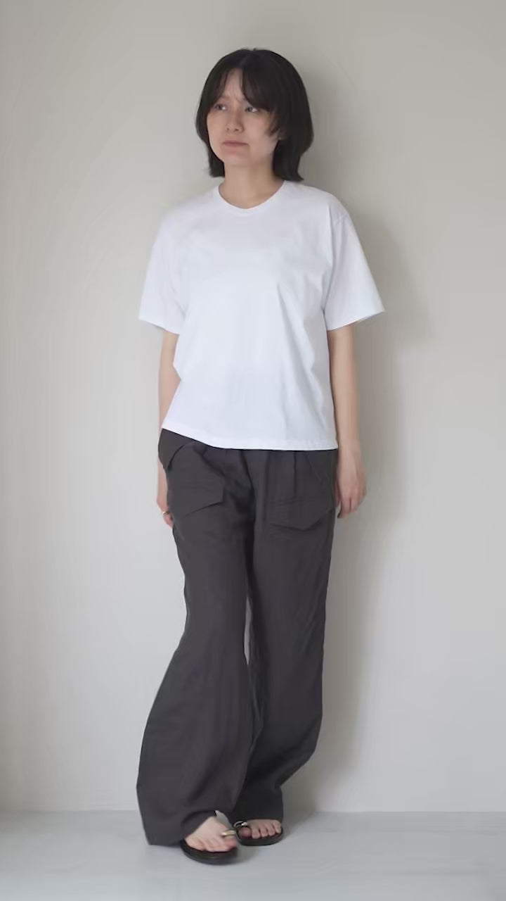 TICCA（ティッカ） エンブロイダリーTシャツ 日本製 / レディース 半袖