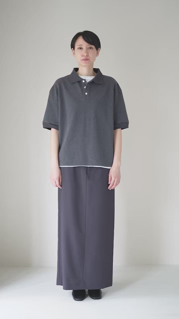 SHINZONE（シンゾーン） ワイド ポロシャツ 25MMSCU09 / 半袖