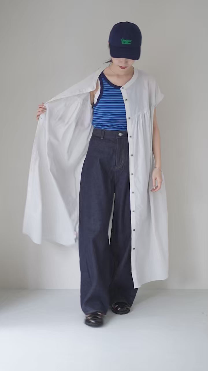 MAO MADE（マオメイド） カラー別注 ローン 2WAY ギャザー ワンピース