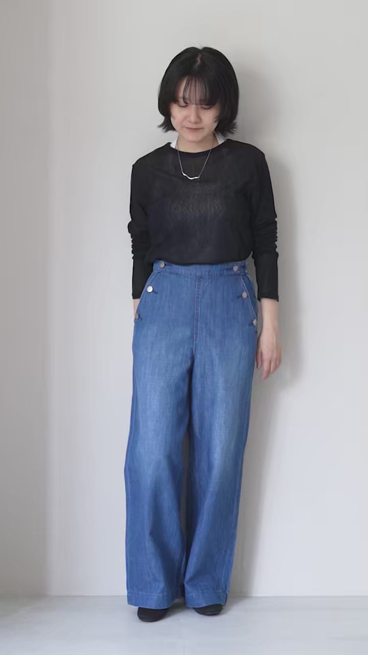 HEALTHY DENIM（ヘルシーデニム） Breezy Rum マリンパンツ リネン混