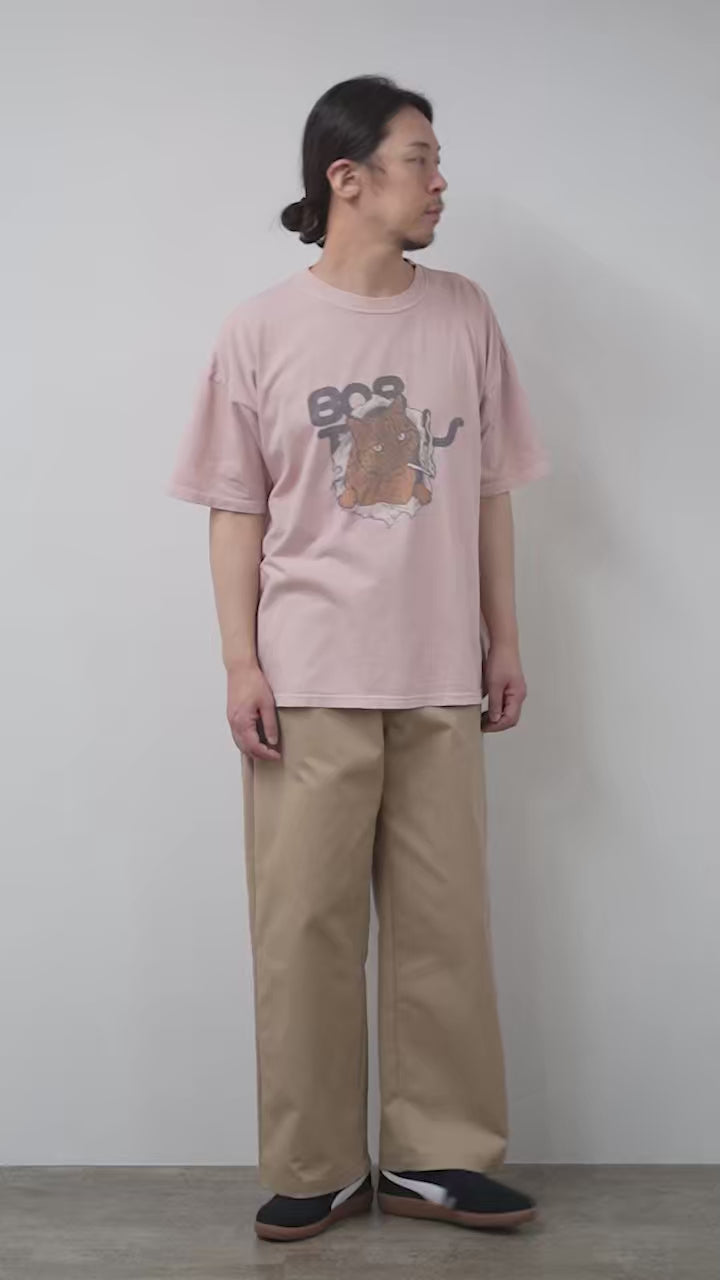 REMI RELIEF（レミレリーフ） HARD SP加工20/-天竺BIGサイズTシャツ