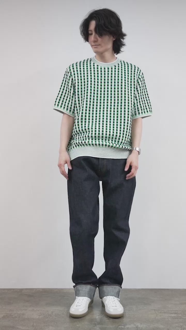 COOHEM（コーヘン） レトロ ウェーブ ニットPO｜ROCOCO ONLINE STORE