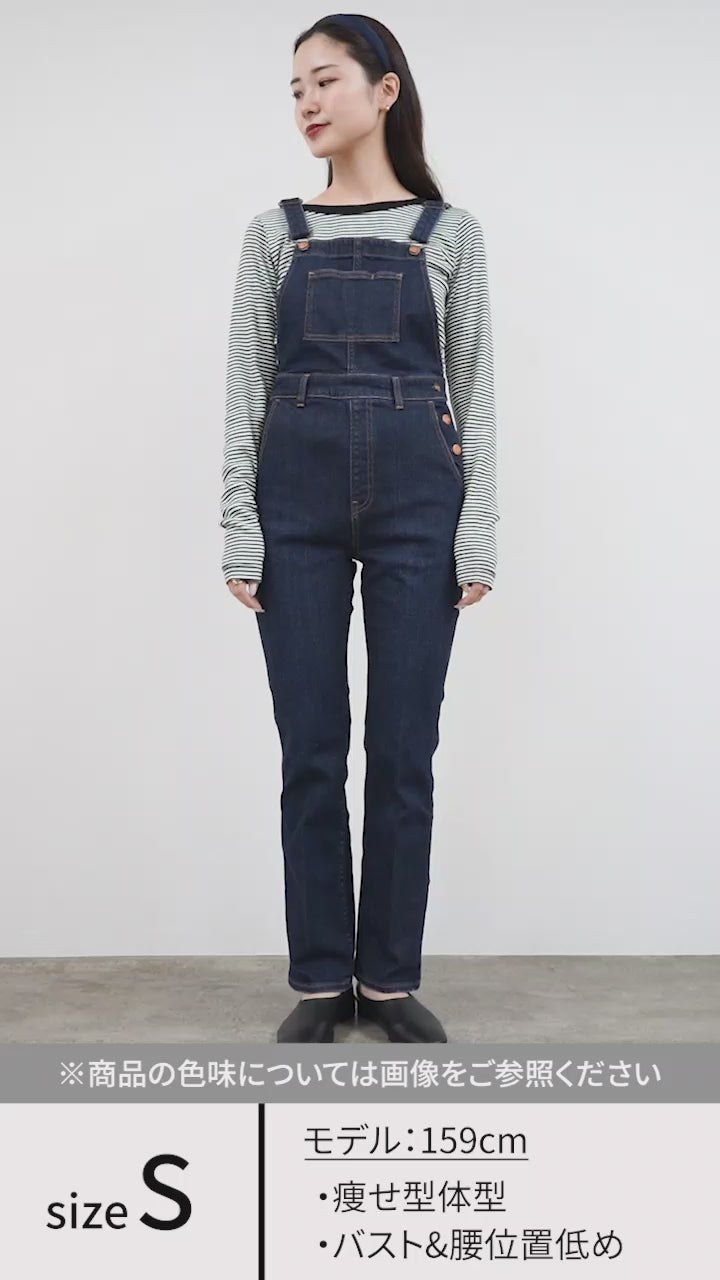 50％OFF】RED CARD（レッドカード） Lauryn スリム オーバーオール