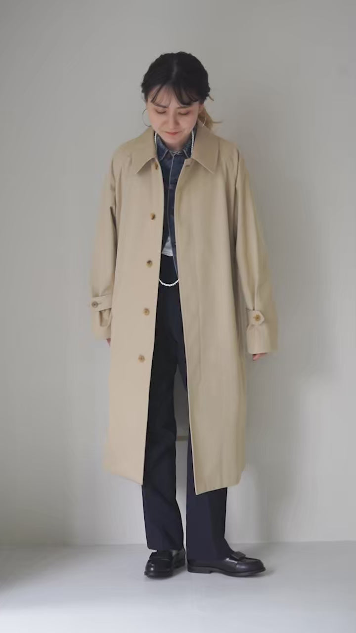 美品☆ロフトマン SLW UNION OF CRAFT ステンカラーコート SHINZONE 