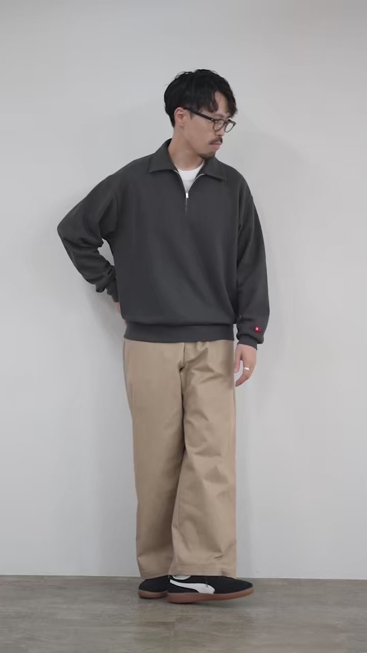 トップス philme vintage logo sweat Vintage Sailor Hood Half Zip Sweatshirt - A.PRESSE (アプレッセ