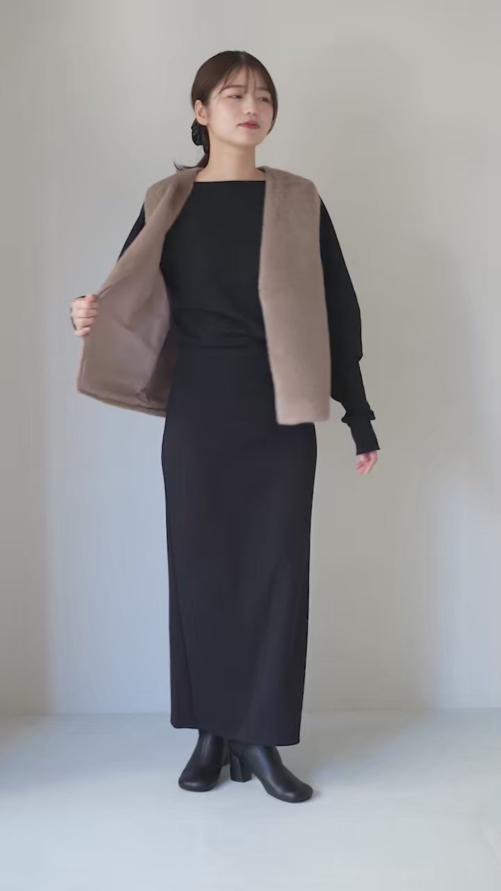 ATELIER BRUGGE（アトリエブルージュ） エコ ファー ベスト