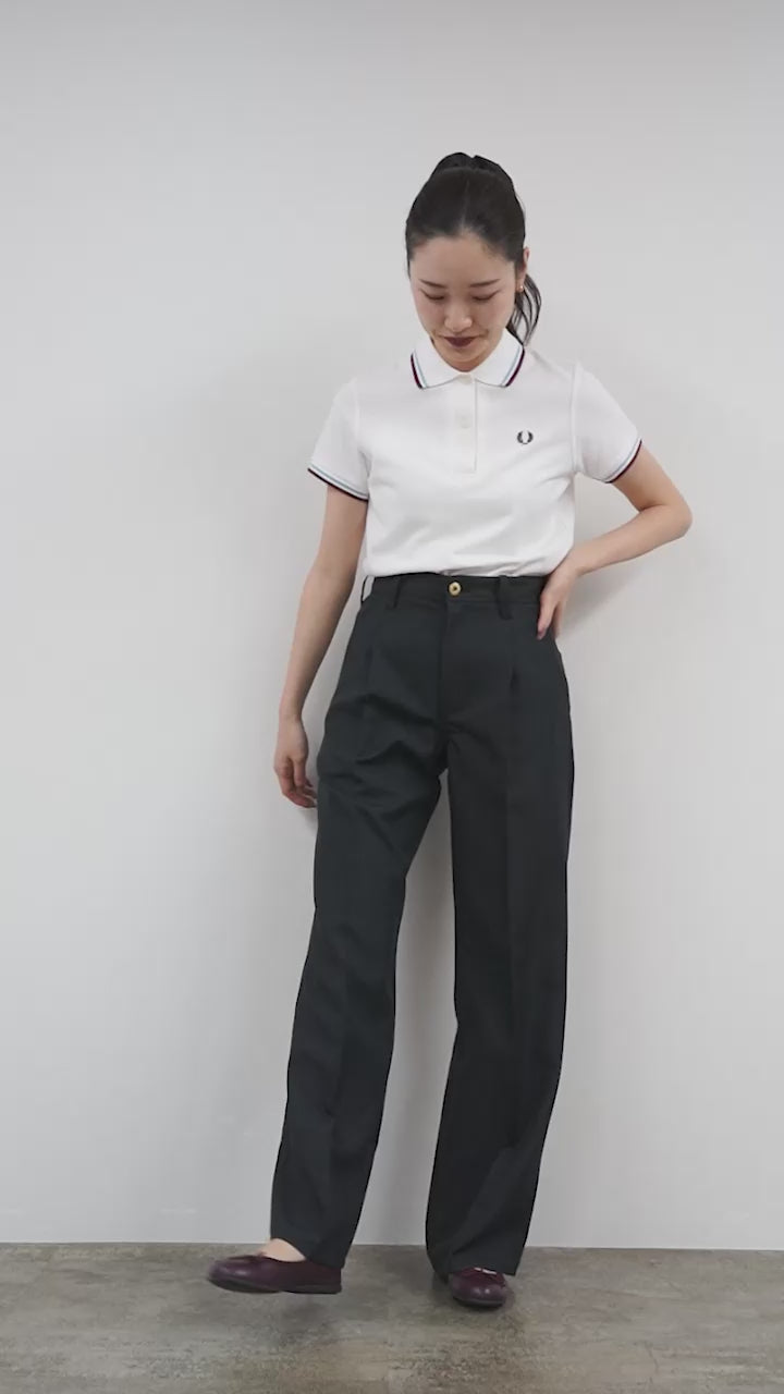 FRED PERRY/G12/ポロシャツ/水色えんじライン/UK12/USA8 G12 | Fred Perry US