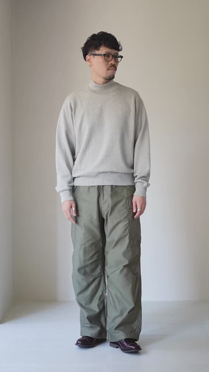 LIFiLL（リフィル） コットニー モックネック スウェット / メンズ