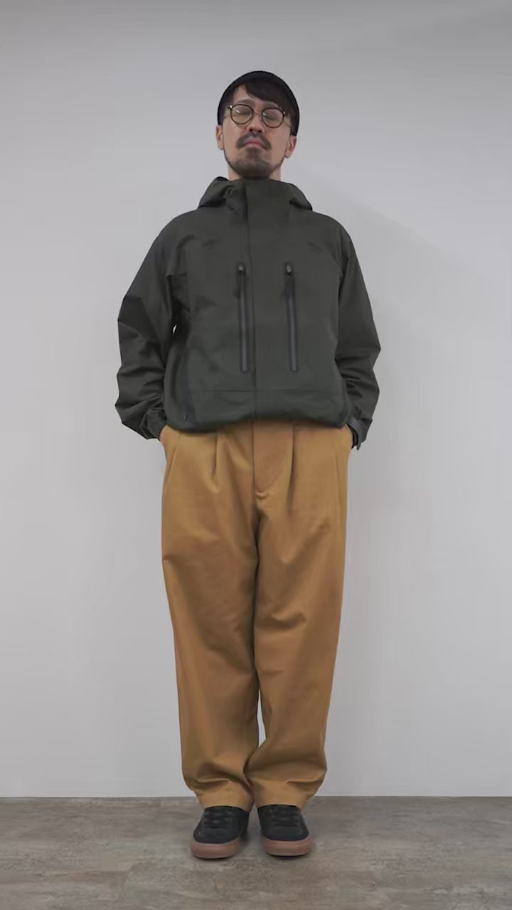 KELEN（ケレン） 2タック コクーントラウザー / メンズ 綿 コットン