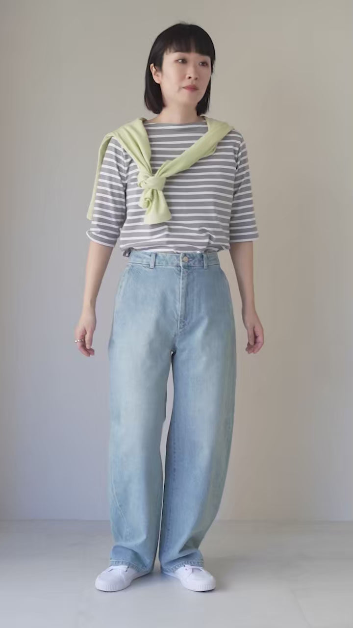 ROCAWERE 総柄　デニムパンツ　ジーンズ 中古・古着通販】ROCA WEAR (ロカウェア) ワイドデニムパンツ
