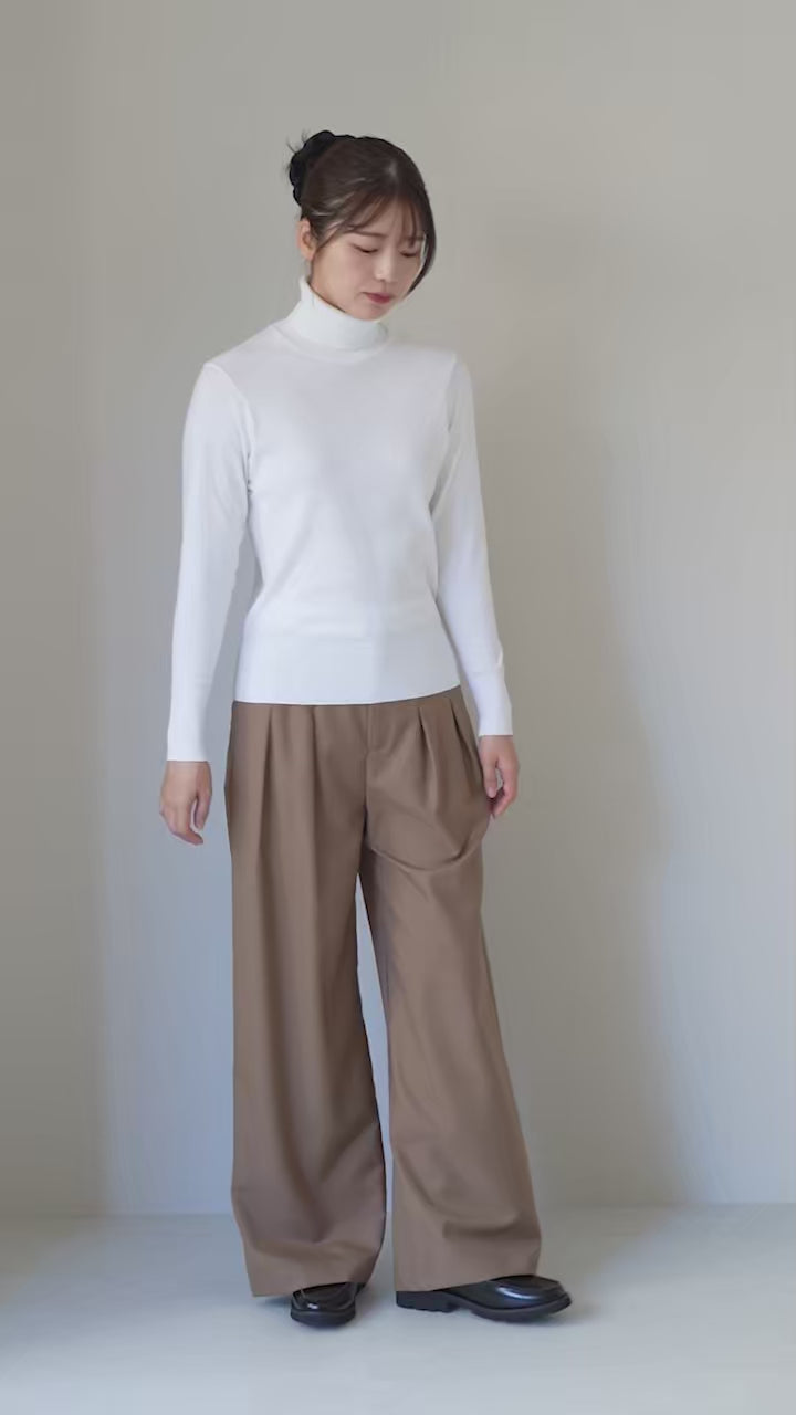 GICIPI（ジチピ） ANANAS アナナス タートルネック ジャストフィット