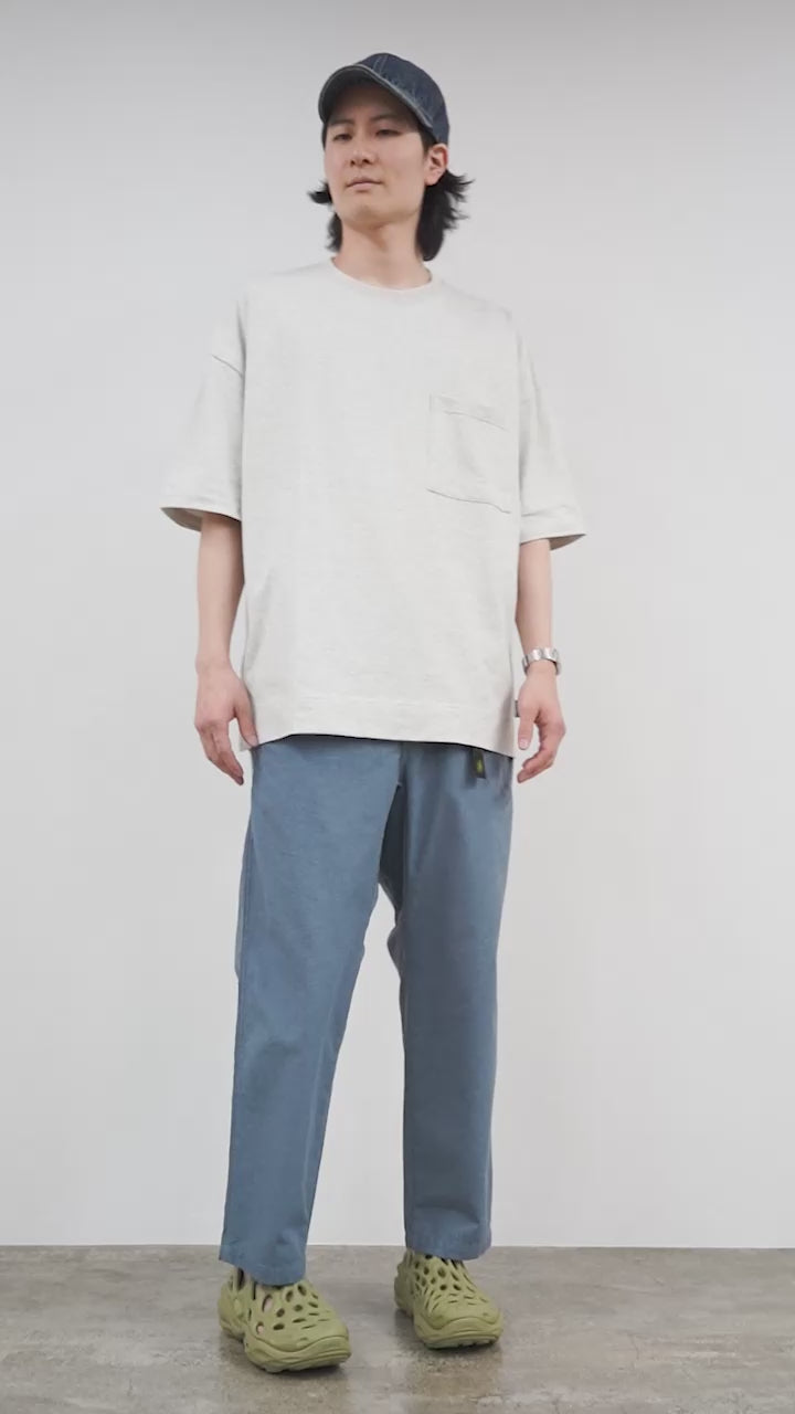 GOHEMP（ゴーヘンプ） ワイド スリット Tシャツ ヘザー｜ROCOCO ONLINE