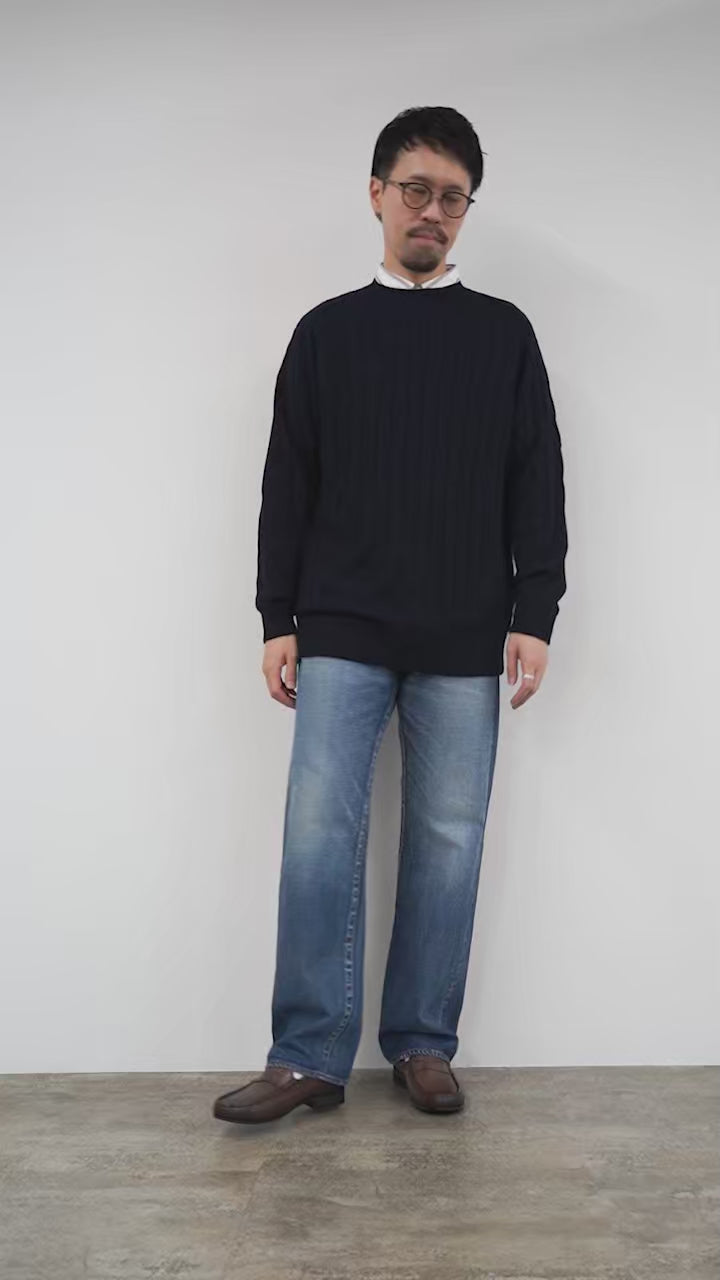 RYE TENDER（ライテンダー） ブリーカー ケーブルセーター / メンズ