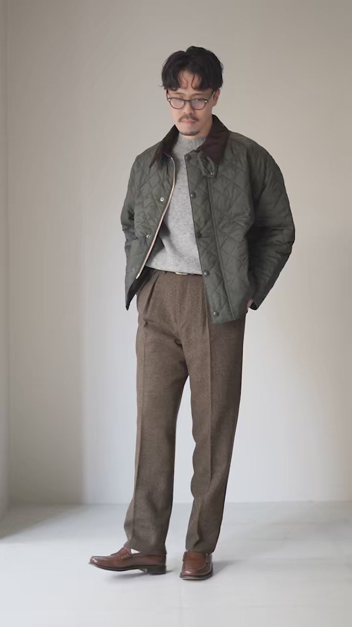 BARNSTORMER（バーンストーマー） ヘリンボンツイード スラックス