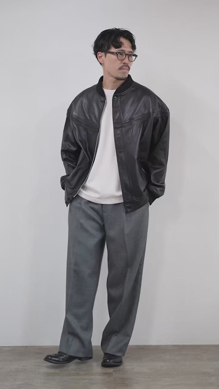 TOWNCRAFT（タウンクラフト） レザー ダービージャケット / メンズ