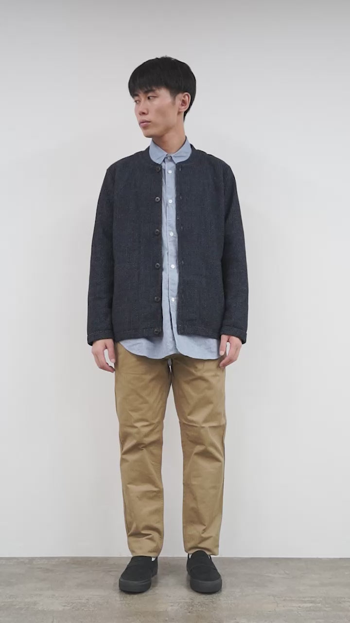 RAINMAKER フリースカーディガン RE MADE IN TOKYO JAPAN（アールイー） グレンチェック フリース