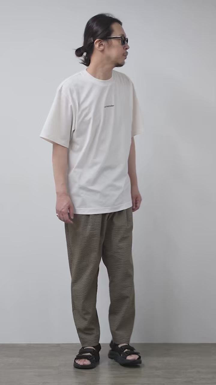 AND WANDER（アンドワンダー） ドライ メッシュTシャツ / メンズ 半袖