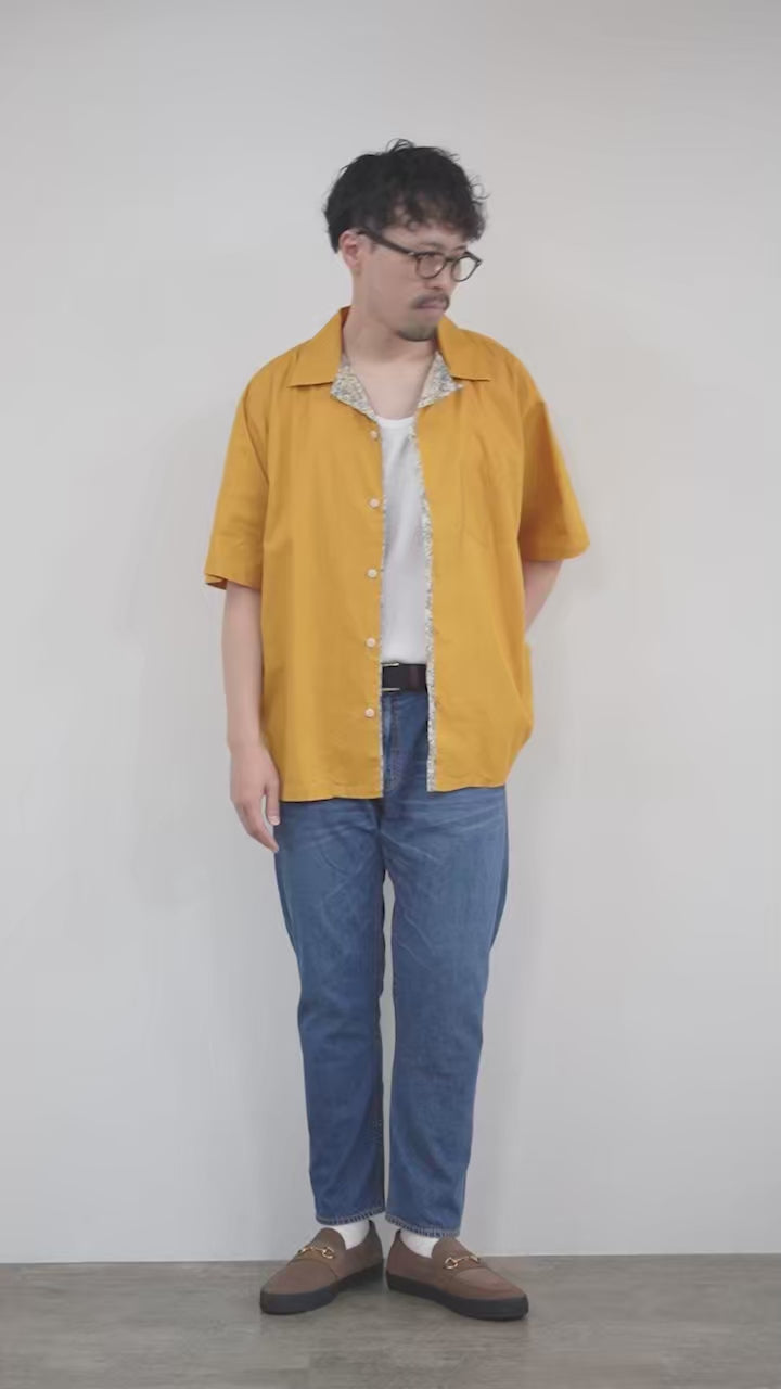 ILL ONE EIGHTY（イルワンエイティー） リバティ オープンカラーシャツ