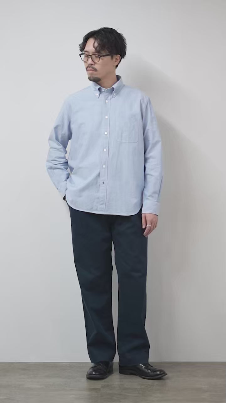 ROCOCO（ロココ） アメリカンオックス クラシックボタンダウンシャツ