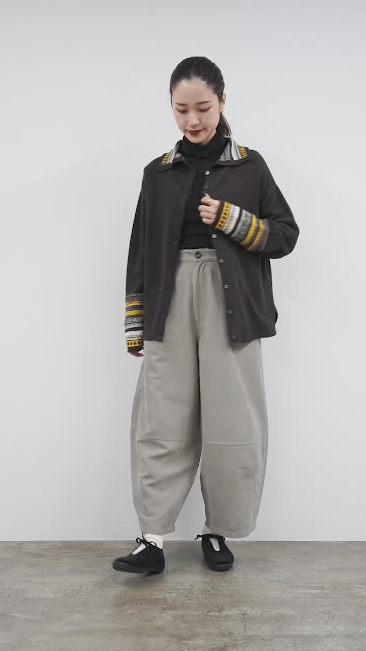 30％OFF】TUMUGU（ツムグ） コットンカシミア ジャガード 2WAY