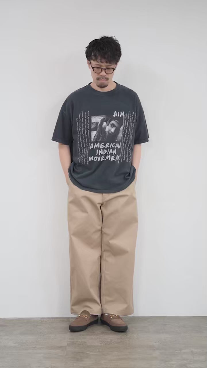 REMI RELIEF（レミレリーフ）HARD SP加工 20/-天竺 BIGサイズTシャツ