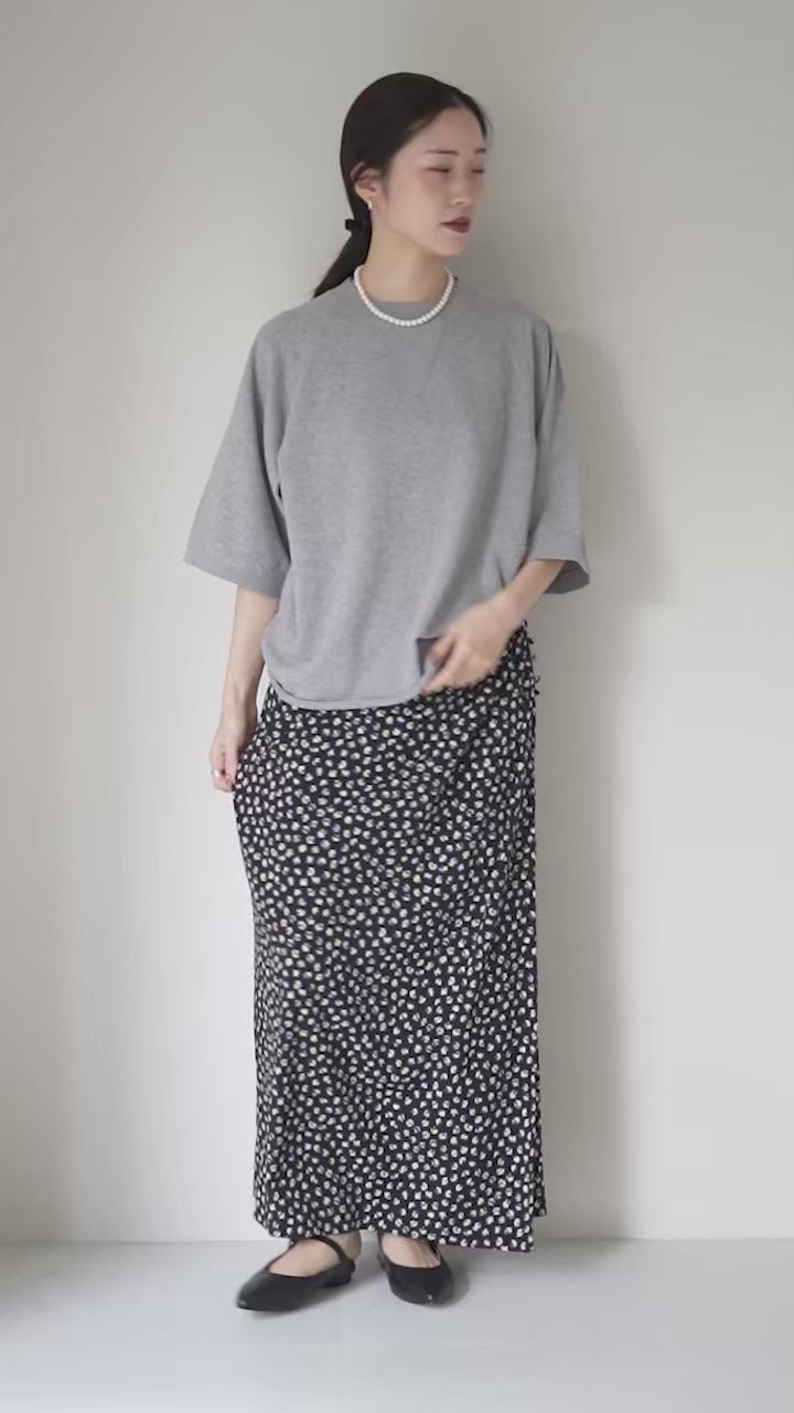 SHINZONE（シンゾーン） INLAYED HALF SLEEVE TEE 25SMSCU03