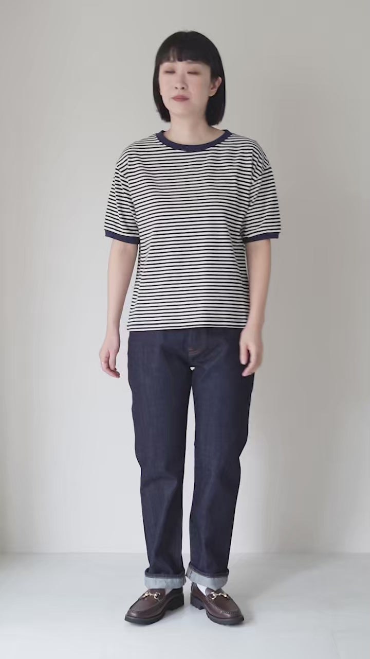 STAR STRIPE（スターストライプ） ボーダー リンガー Tシャツ
