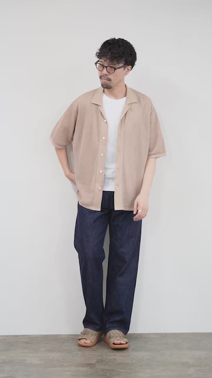 YONETOMI NEW BASIC（ヨネトミニューベーシック） コットン スカシ