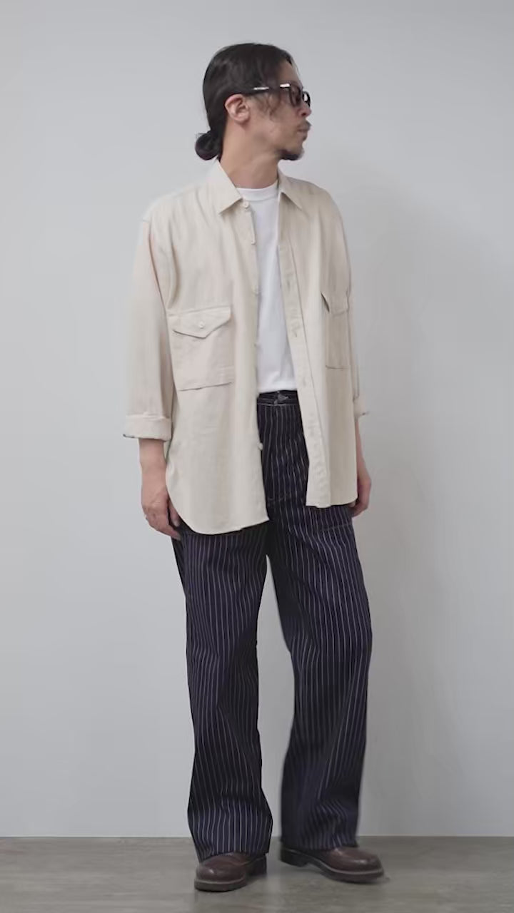 SUGAR CANE（シュガーケーン） 9oz ウォバッシュ ストライプ