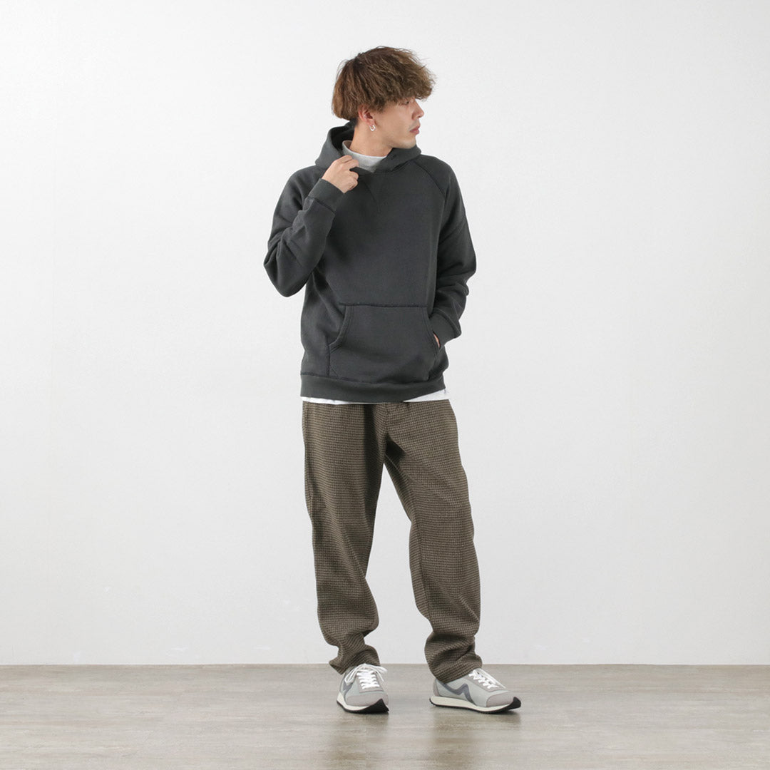 【30%OFF】BARNS(バーンズ) カラー別注 吊り編み 裏毛 プルオーバーパーカー スウェット