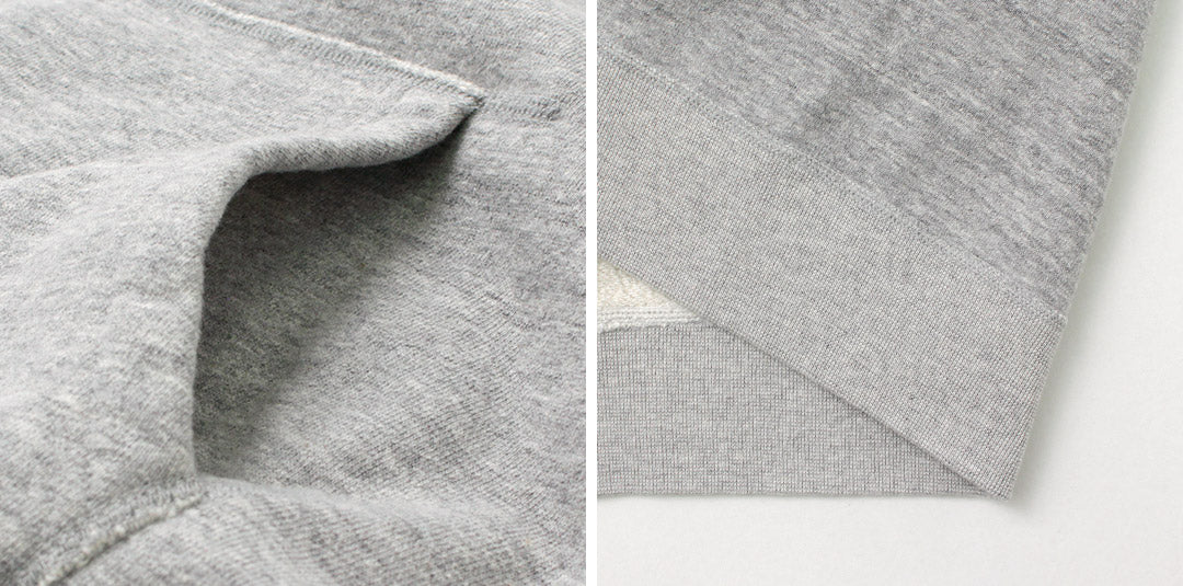 【30%OFF】BARNS(バーンズ) カラー別注 吊り編み 裏毛 プルオーバーパーカー スウェット