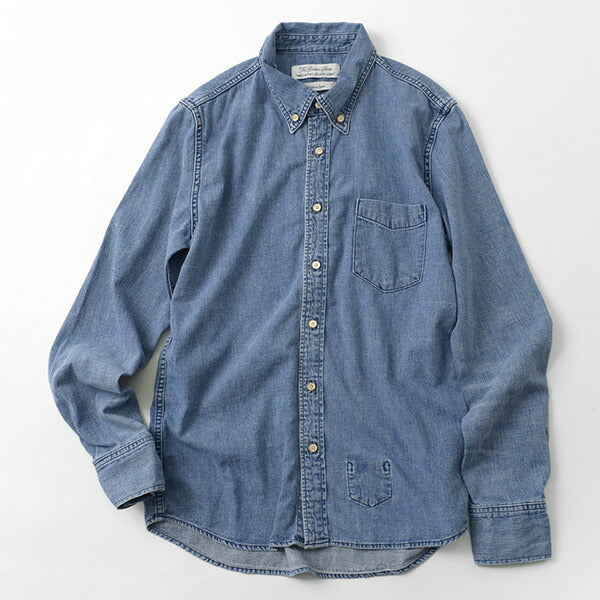 30％OFF】REMI RELIEF（レミレリーフ） デニム ボタンダウンシャツ 