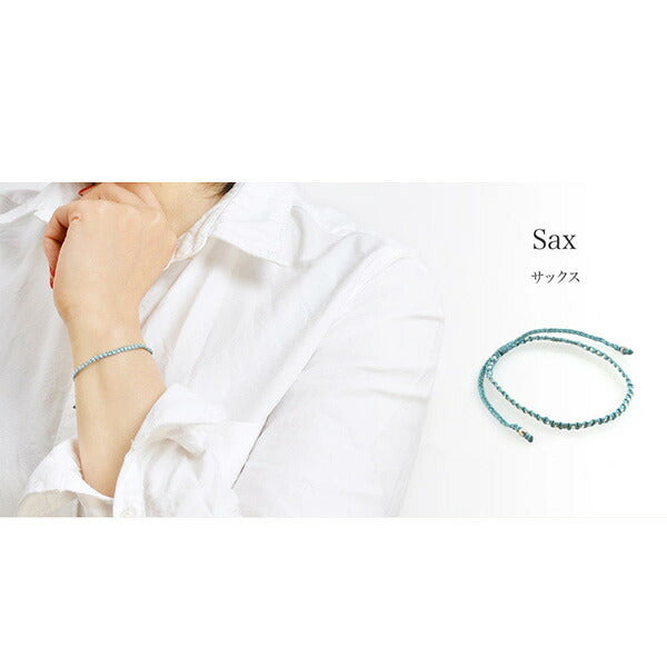 【50%OFF】CHALISA T..(チャリッサ・ティー) ブレスレット カレンシルバー ビーズ