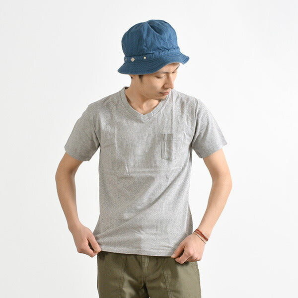 GOOD ON(グッドオン) ショートスリーブ Vネック ポケットTシャツ
