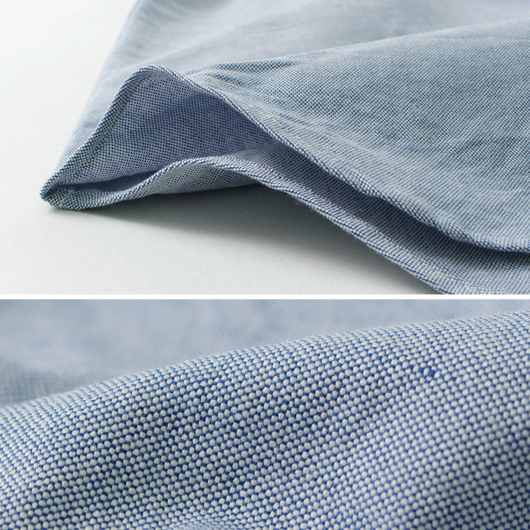 ROCOCO(ロココ) アメリカンオックス クラシックボタンダウンシャツ 半袖