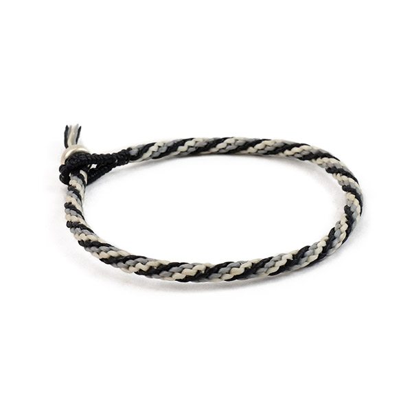 【30%OFF】phaduA(パ・ドゥア) スパイラルカラー ブレイド ワックスコード アンクレット