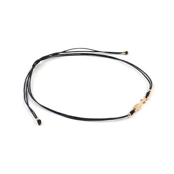 【50%OFF】CHALISA T..(チャリッサ・ティー) アローシルバー ノッティングコード アンクレット