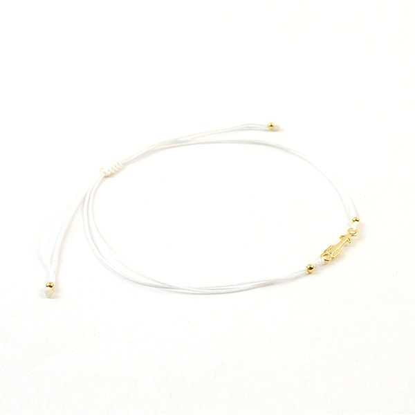 【50%OFF】CHALISA T..(チャリッサ・ティー) アローシルバー ノッティングコード アンクレット