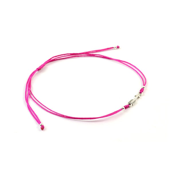 【50%OFF】CHALISA T..(チャリッサ・ティー) アローシルバー ノッティングコード アンクレット