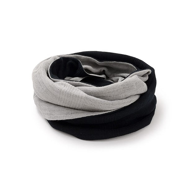 ROCOCO(ロココ) 別注 2トーン スヌード リバーシブル 今治マフラー