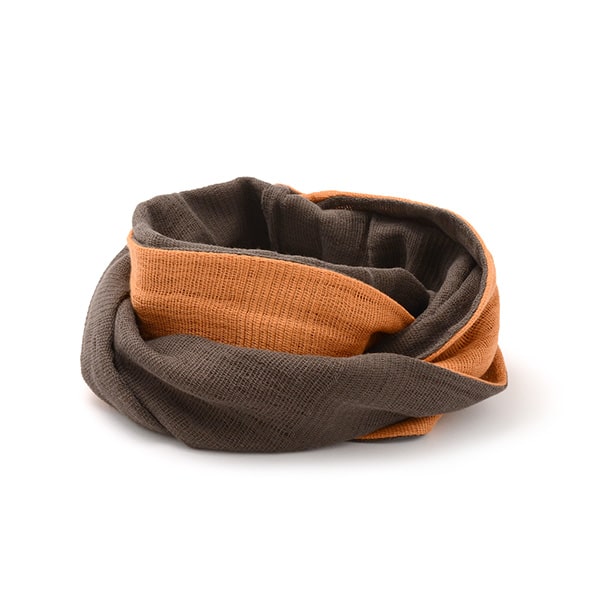 ROCOCO(ロココ) 別注 2トーン スヌード リバーシブル 今治マフラー