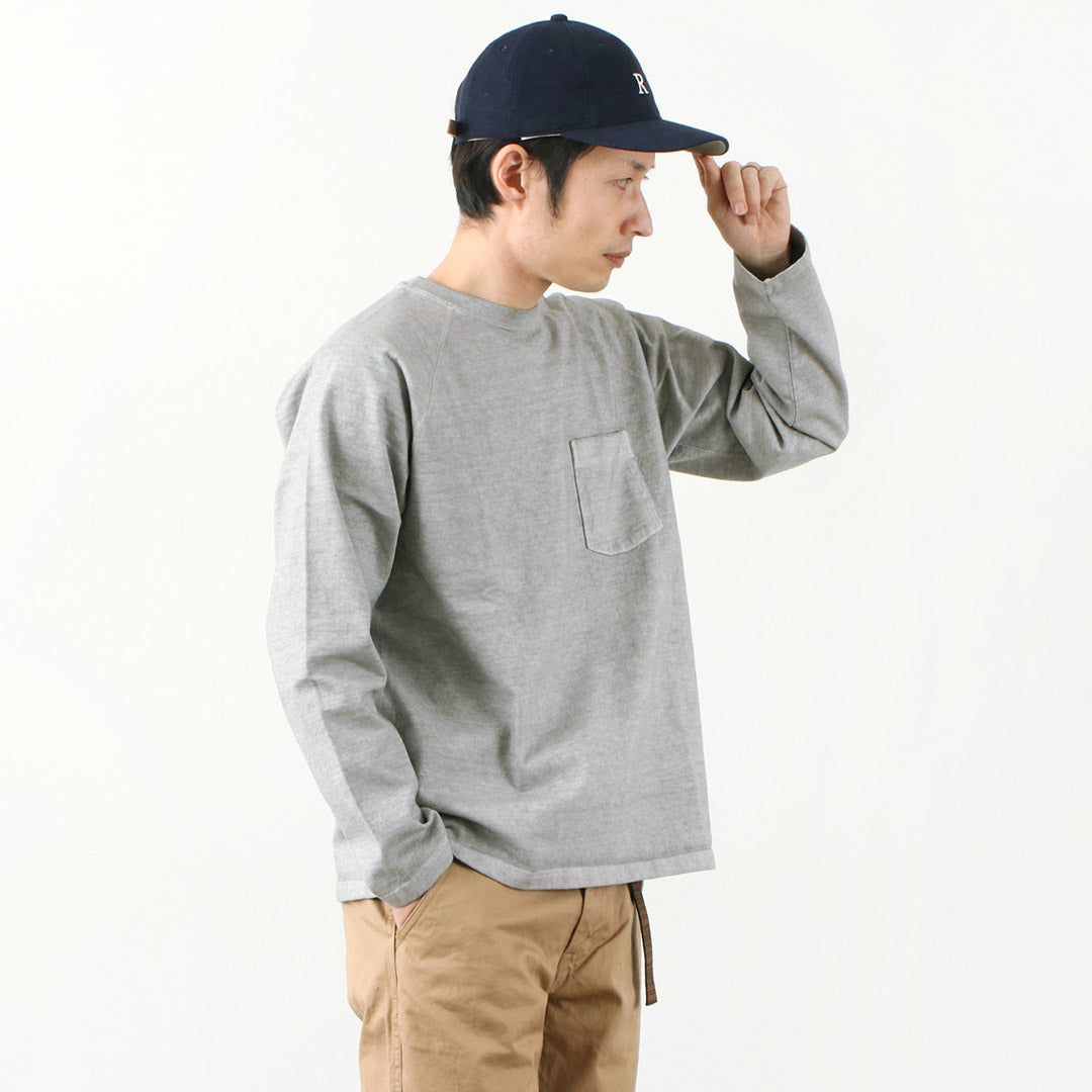 GOOD ON(グッドオン) カラー別注 ヘビー ラグラン ポケット Tシャツ ロングスリーブ