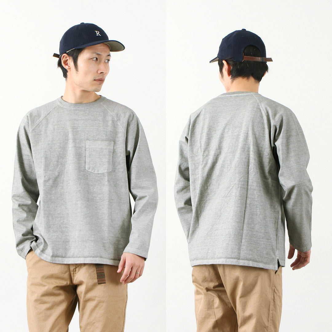 GOOD ON(グッドオン) カラー別注 ヘビー ラグラン ポケット Tシャツ ロングスリーブ