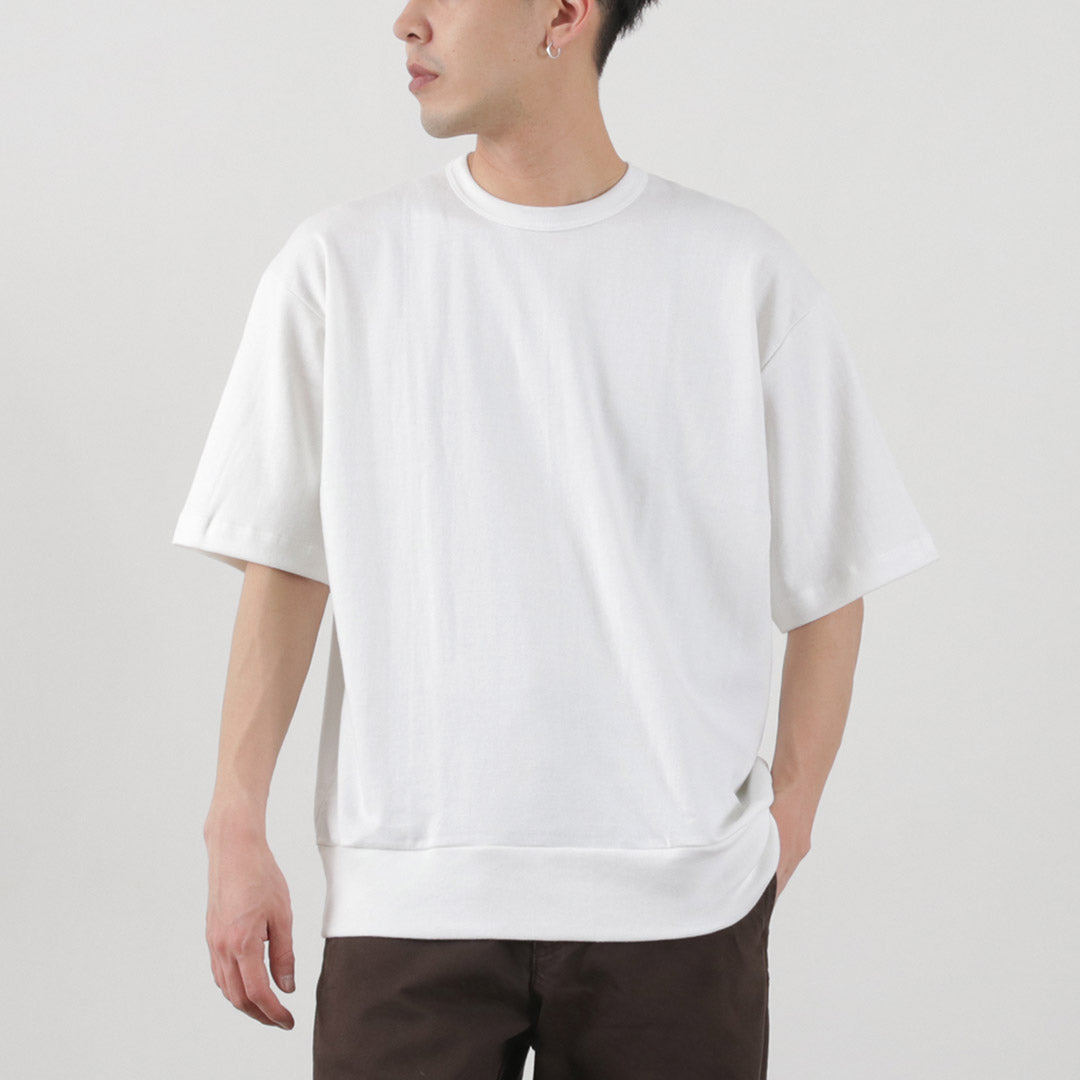 GICIPI(ジチピ) トーンノ フライス リラックスフィット クルーネック Tシャツ