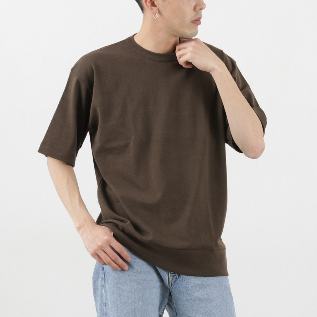 GICIPI(ジチピ) トーンノ フライス リラックスフィット クルーネック Tシャツ