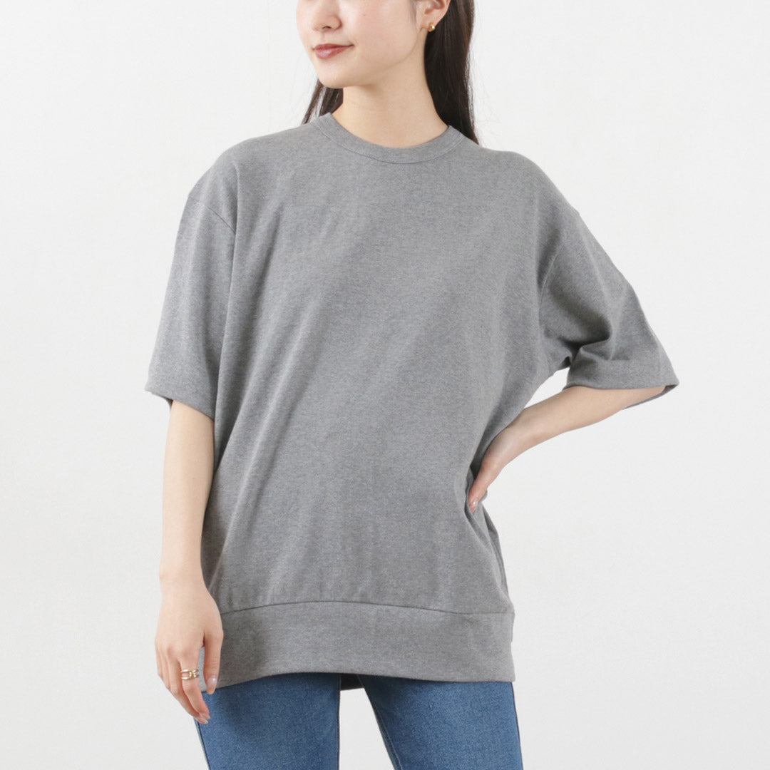 GICIPI(ジチピ) トーンノ フライス リラックスフィット クルーネック Tシャツ