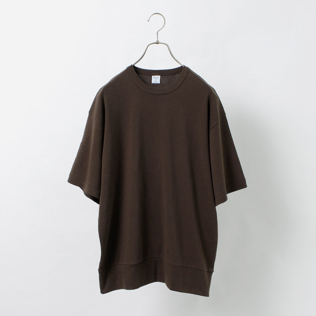 GICIPI(ジチピ) トーンノ フライス リラックスフィット クルーネック Tシャツ